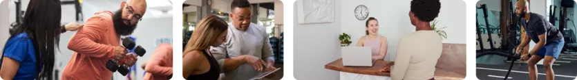 Gym management hero