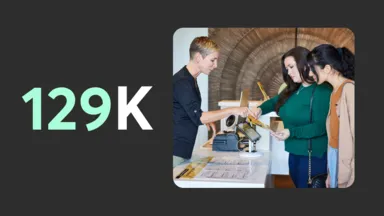 129,000 consumers