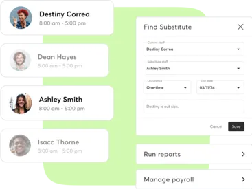 Mindbody staff management features